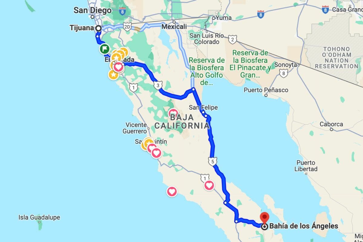 Bahia de los Angeles Baja California Travel Guide - Let's Travel to Mexico